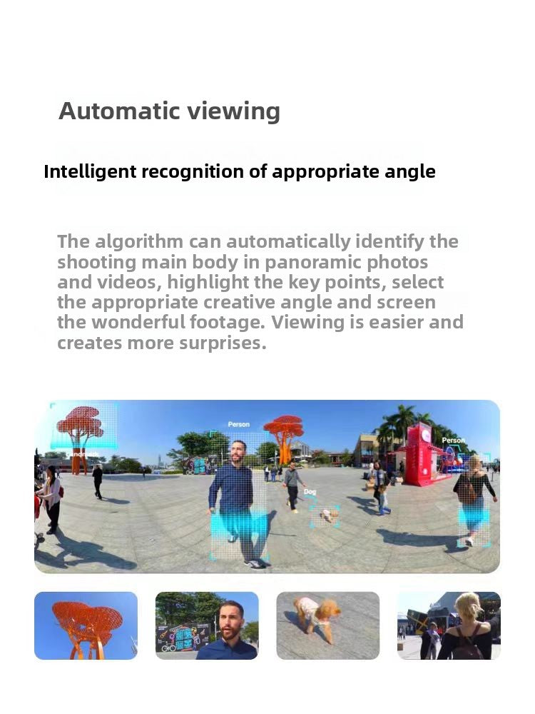 Insta360 One X2 360-Degree WaterProof Sports Action Camera with 5.7K AI Edit Live Webcam Voice Control Panoramic Features Elite