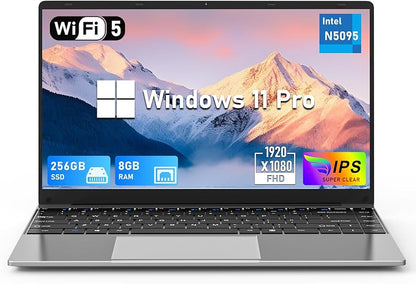 Laptop Computer, Gaming Laptops 2025, 16 Inch Lap Top PC Win 11 Pro, 16GB RAM 1TB SSD, N100 Processor(up to 3.4GHz), Backlit Keyboard, for Business and Students Elite