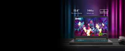 MSI Thin 15 15.6” 144Hz FHD Gaming Laptop: Intel Core i7-13620H, NVIDIA Geforce RTX 4050, 16GB DDR4, 512GB NVMe SSD, WiFi 6E, Win 11: Black B13VE-2678US Elite