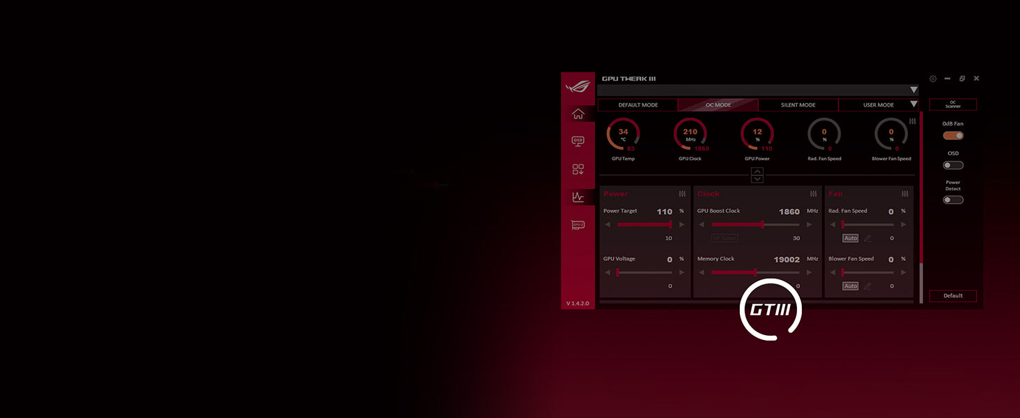 ASUS ROG Strix GeForce RTX 5070 Ti OC Edition 16GB GDDR7 Graphics Card (PCIe 5.0, HDMI/DP 2.1, 3.2-slot, Axial-tech fans, MaxContact design with vapor chamber, phase-change GPU thermal pad, aura sync) Elite