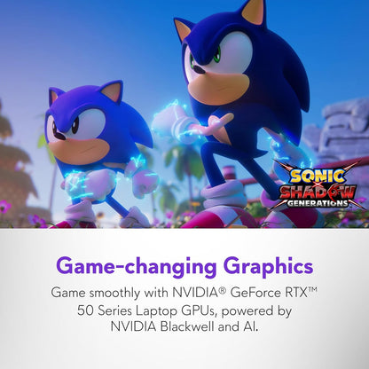 Alienware 16 Aurora Gaming Laptop AC16250-16" WQXGA 120Hz Display, Intel Core 7-240H Processor, 16GB DDR5 RAM, 1TB SSD, NVIDIA GeForce RTX 5050 8GB Graphics, Windows 11 Home, Onsite Service - Blue Elite