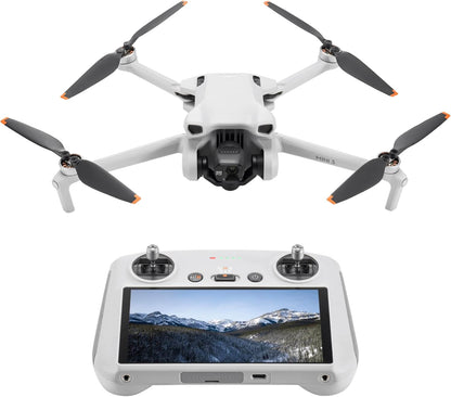 DJI Mini 3 Beginner-Friendly RC Drone with Camera 4K HDR Video True Vertical Shooting Enhanced Battery Life for All Skill Levels Elite
