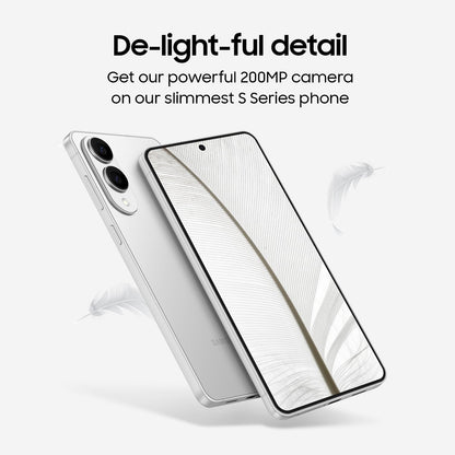 SAMSUNG Galaxy S25 Edge 512GB AISmartphone 2025 NightVideo FastProc ProScaler AllDayBattery TitaniumBlack Elite