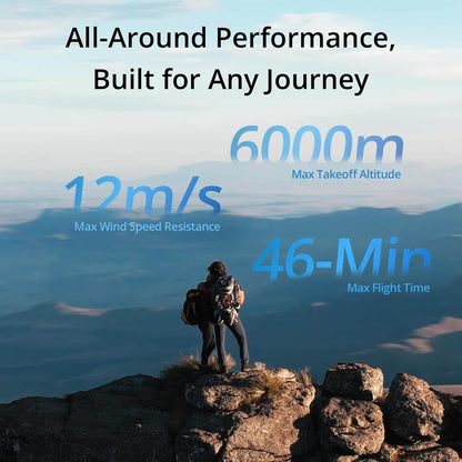 For DJI Air 3 Fly More Combo 4K Dual Primary Cameras 3 Batteries for Extended Flight Time 48MP Photos 20Km Video Drone Elite