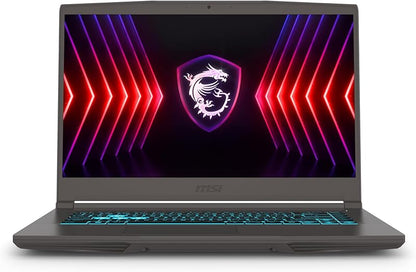 MSI Thin 15 15.6” 144Hz FHD Gaming Laptop: Intel Core i7-13620H, NVIDIA Geforce RTX 4050, 16GB DDR4, 512GB NVMe SSD, WiFi 6E, Win 11: Black B13VE-2678US Elite