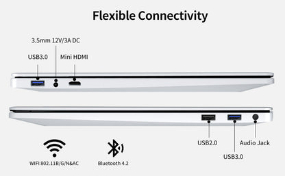 Laptop Computer, Gaming Laptops 2025, 16 Inch Lap Top PC Win 11 Pro, 16GB RAM 1TB SSD, N100 Processor(up to 3.4GHz), Backlit Keyboard, for Business and Students Elite
