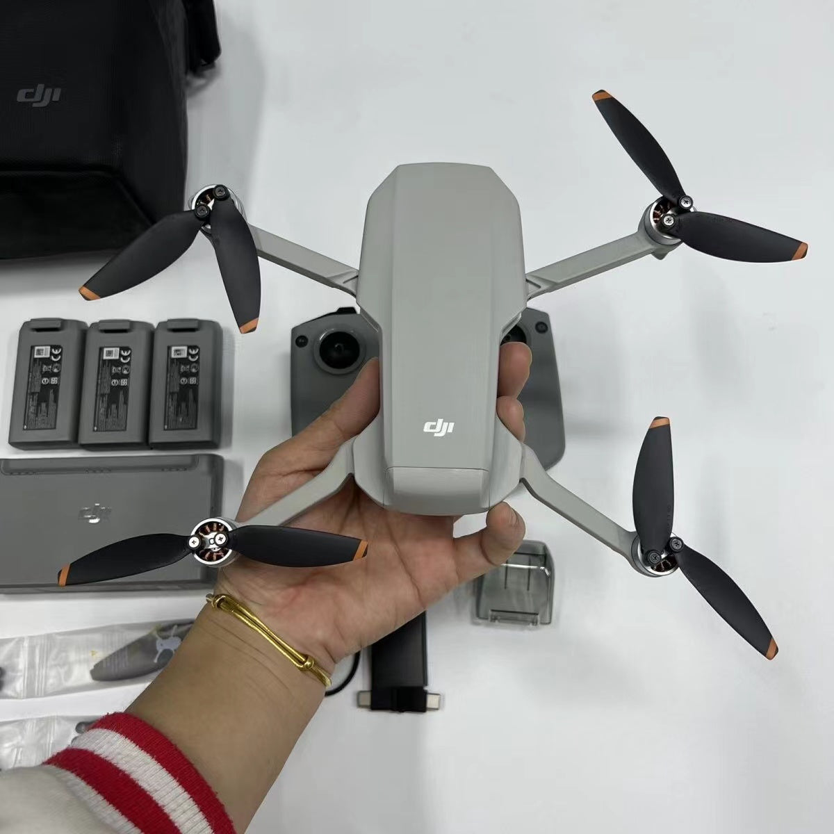 Original  Mavic Mini2 SE 2.7K HD Quadcopter Aerial Drone Flight Combination 3 Batteries Elite