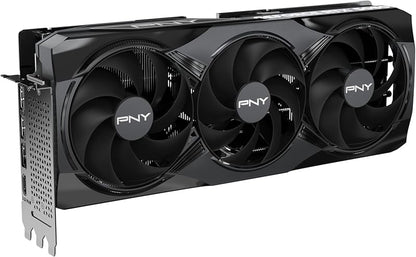 PNY NVIDIA GeForce RTX™ 5080 OC Triple Fan, Graphics Card (16GB GDDR7, 256-bit, Boost Speed: 2730 MHz, PCIe® 5.0, HDMI®/DP 2.1, 2.99-Slot, NVIDIA Blackwell Architecture, DLSS 4) Elite