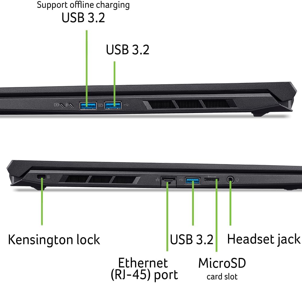 Acer Nitro V Gaming Laptop | Intel Core 9 Processor 270H | NVIDIA GeForce RTX 5070 Laptop GPU | 16" WUXGA IPS 180Hz Display | 32GB DDR5 | 1TB Gen 4 SSD | Wi-Fi 6 | Backlit KB | ANV16-72-933F Elite