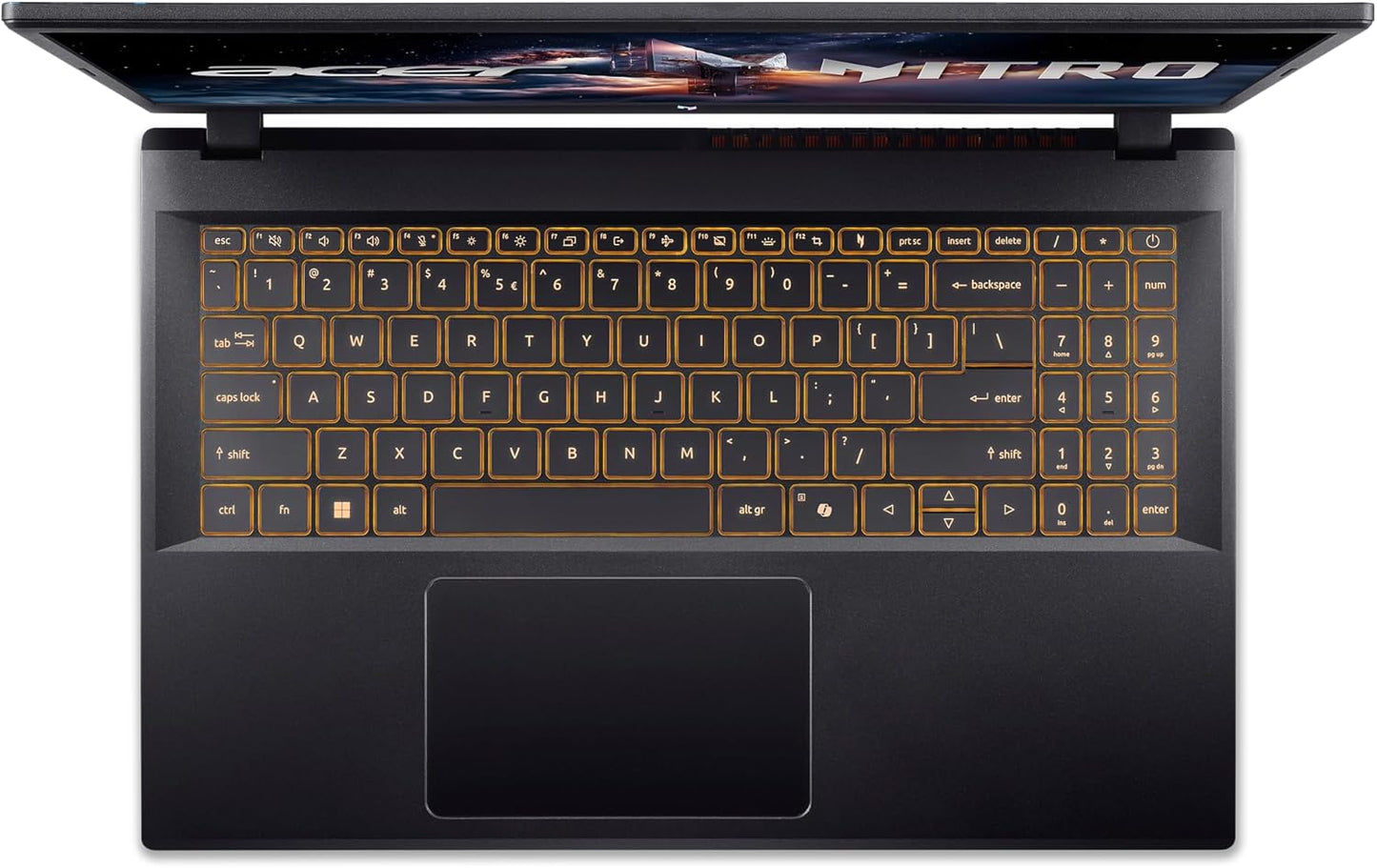 Acer Nitro V Gaming Laptop | Intel Core i7-13620H Processor | NVIDIA GeForce RTX 4050 Laptop GPU | 15.6" FHD IPS 165Hz Display | 16GB DDR5 | 1TB Gen 4 SSD | Wi-Fi 6 | Backlit KB | ANV15-52-76NK Elite