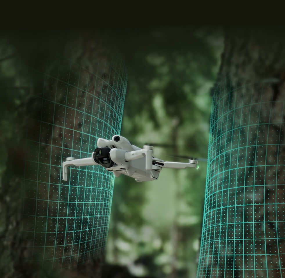 Brand-New DJI Mini 4 Pro Fly More Combo Plus: FHD Video, 10km Range, Omnidirectional Drone for Beginners at 249g Remote Control Elite