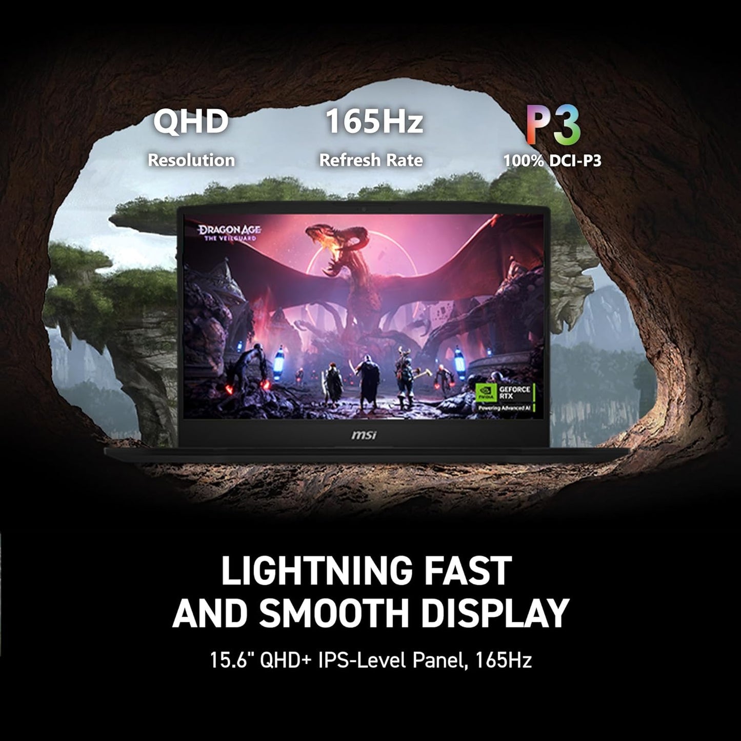 MSI Katana 15 HX 15.6” 165Hz QHD+ Gaming Laptop: Intel Core i9-14900HX, NVIDIA Geforce RTX 5070, 32GB DDR5, 1TB NVMe SSD, RGB Keyboard, Win 11 Home: Black B14WGK-016US Elite