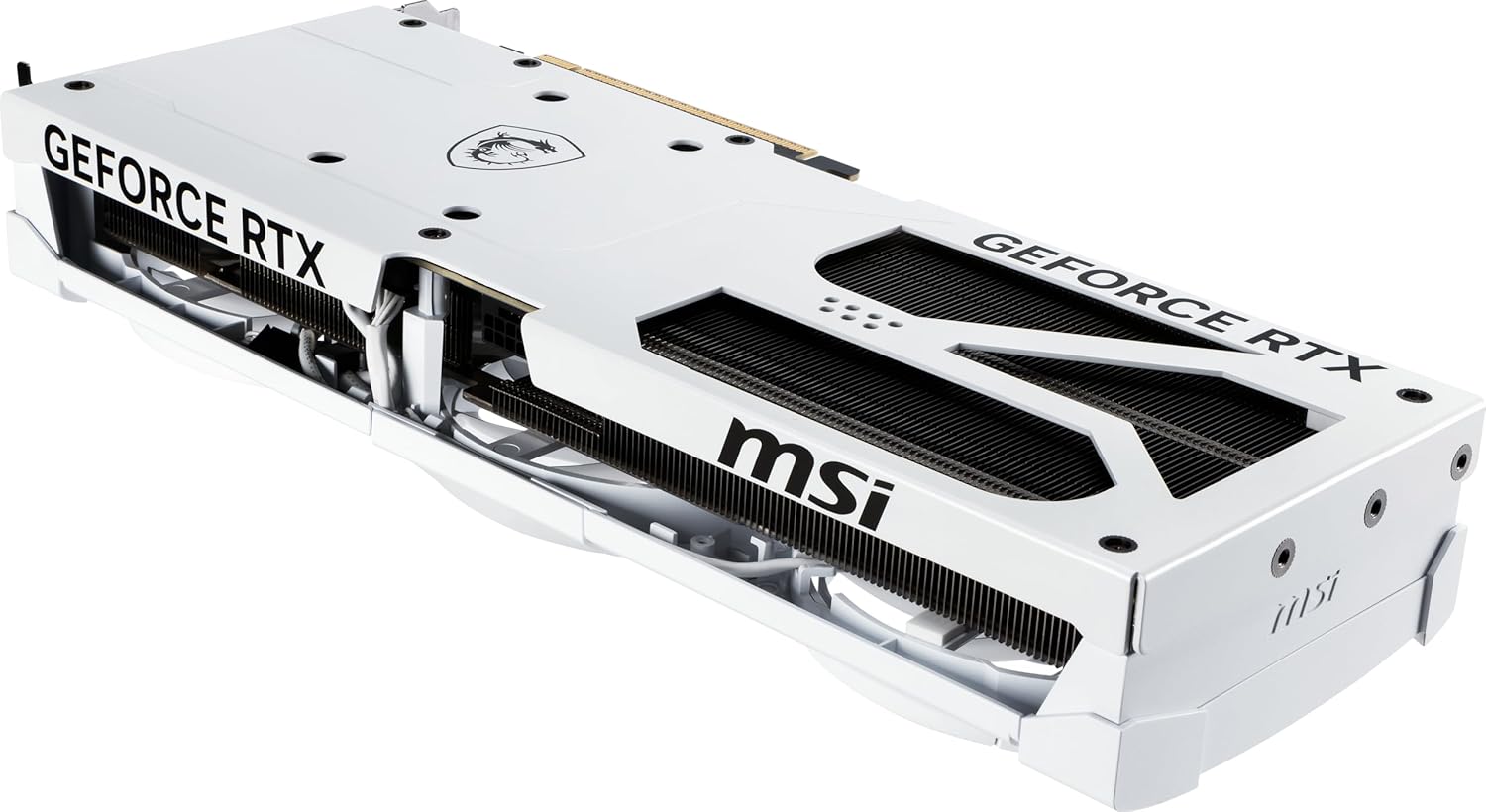 MSI Gaming RTX 5080 16G Ventus 3X OC White Graphics Card (16GB GDDR7, 256-bit, Extreme Clock TBD MHz, DisplayPort x 3 2.1a, HDMI 2.1b, NVIDIA Blackwell Architecture) Elite
