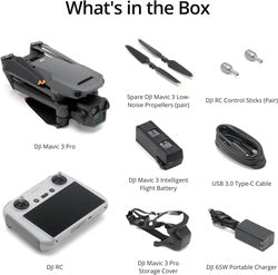 DJI Mavic 3 Pro Beginner Drone with 4K UHD Camera 15km HD Video Transmission Time Brushed Motor Alloy Material Elite