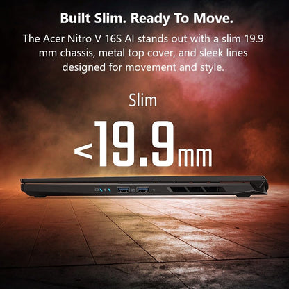 Acer Nitro V 16S AI Gaming Laptop | AMD Ryzen 7 260 Processor | NVIDIA GeForce RTX 5060 Laptop GPU (572 AI Tops) | 16" WUXGA IPS 180Hz Display | 32GB DDR5 | 1TB Gen 4 SSD | Wi-Fi 6 | ANV16S-41-R2AJ Elite