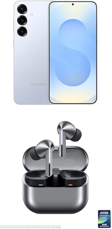 SAMSUNG Galaxy S25 Edge 256GB AISmartphone NightVid FastProc ProDisplay AllDayBat 2025 TitanSilver Elite