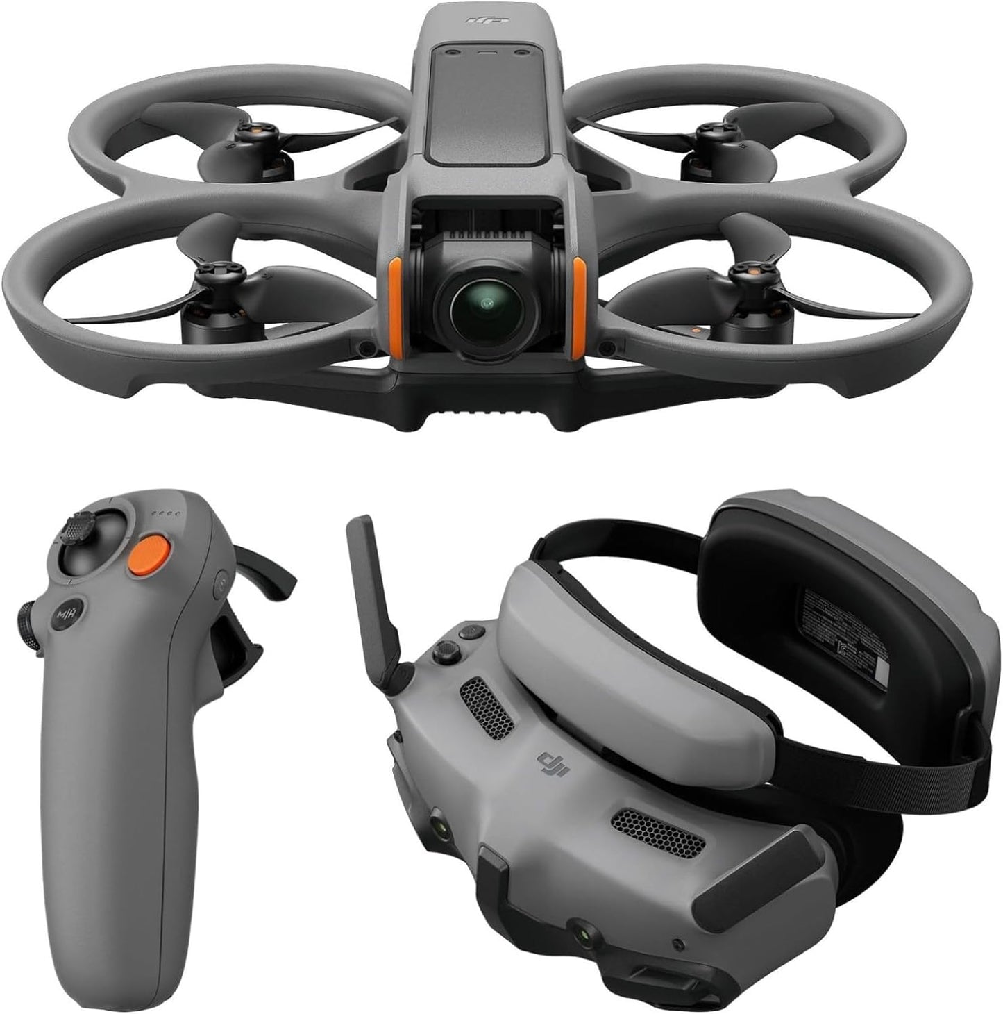 New DJI Avata 2 Fly More Combo (Single Battery) Racing Drone Camera 10km Image Range FPV Binocular Fisheye Visual Positioning Elite