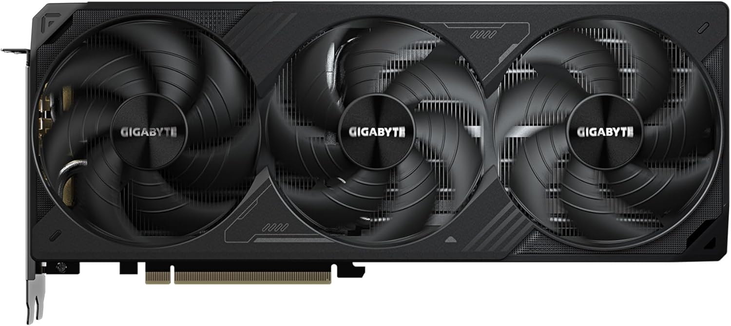 GIGABYTE GeForce RTX 5080 WINDFORCE SFF 16G Graphics Card, 16GB 256-bit GDDR7, PCIe 5.0, WINDFORCE Cooling System, GV-N5080WF3-16GD Video Card Elite