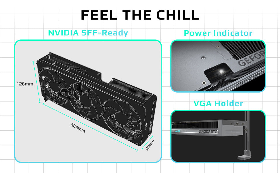 GIGABYTE GeForce RTX 5080 AERO OC SFF 16G Graphics Card, WINDFORCE Cooling System, 16GB 256-bit GDDR7, GV-N5080AERO OC-16GD Video Card Elite