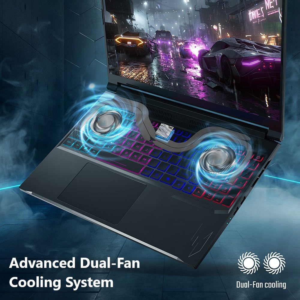 Acer Nitro V 16S AI Gaming Laptop | AMD Ryzen 7 260 Processor | NVIDIA GeForce RTX 5060 Laptop GPU (572 AI Tops) | 16" WUXGA IPS 180Hz Display | 32GB DDR5 | 1TB Gen 4 SSD | Wi-Fi 6 | ANV16S-41-R2AJ Elite