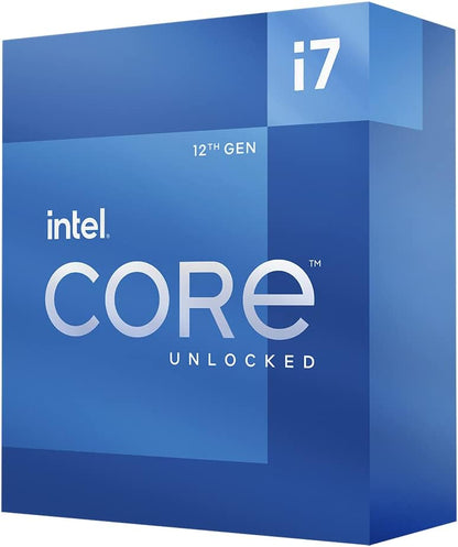 Intel Core i7-12700K Gaming Desktop Processor with Integrated Graphics and 12 (8P+4E) Cores up to 5.0 GHz Unlocked LGA1700 600 Series Chipset 125W Elite