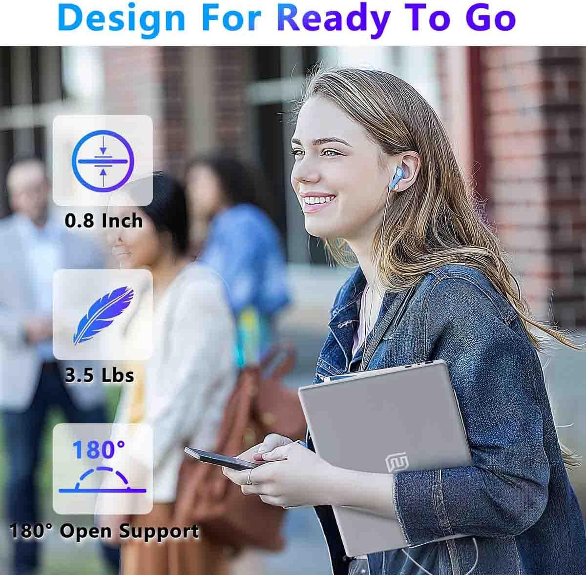 Laptop Computer, Gaming Laptops 2025, 16 Inch Lap Top PC Win 11 Pro, 16GB RAM 1TB SSD, N100 Processor(up to 3.4GHz), Backlit Keyboard, for Business and Students Elite