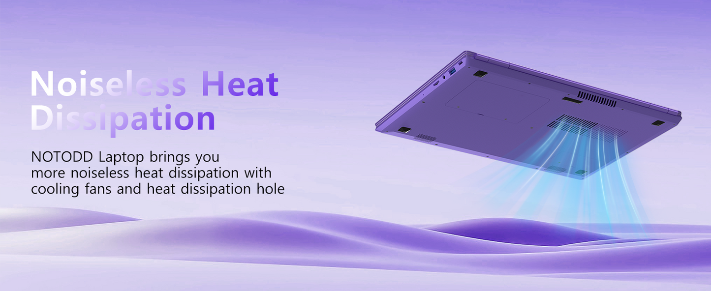 2025 16 Inch Gaming Laptop N5095 (Up to 2.9 GHz) 12GB+512GB SSD Support 1TB Expand Win 11 Laptops 1920 * 1200 FHD Screen 5G WiFi BT 4.2 Webcam Cooling Fan Numeric Keypad-Purple Elite