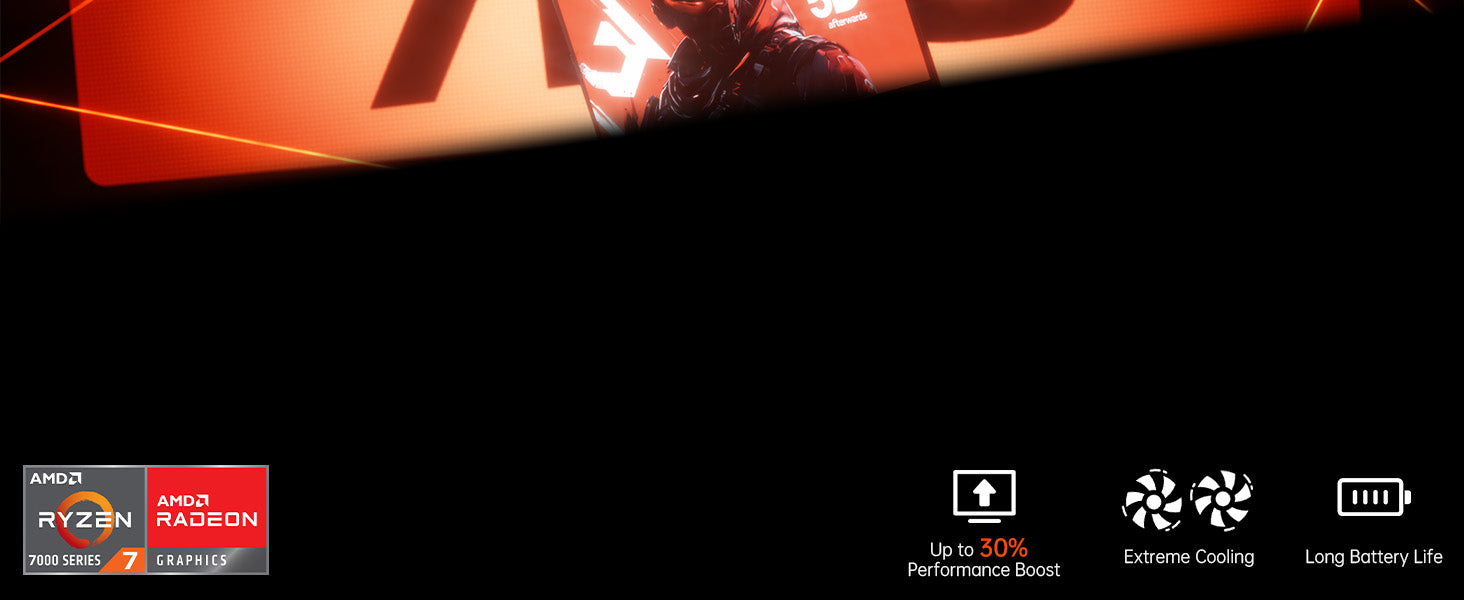 2025 AMD Laptop, 16 inch Gaming Laptop with AMD Ryzen 7 7735HS Processor (8C/16T, up to 4.75GHz), 16GB DDR5 512GB NVMe SSD Work Laptop, 16″ FHD Display, Metal casing, WiFi-6, Backlit KB, Webcam, HDMI Elite