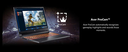 Acer Nitro V Gaming Laptop | Intel Core 9 Processor 270H | NVIDIA GeForce RTX 5070 Laptop GPU | 16" WUXGA IPS 180Hz Display | 32GB DDR5 | 1TB Gen 4 SSD | Wi-Fi 6 | Backlit KB | ANV16-72-933F Elite