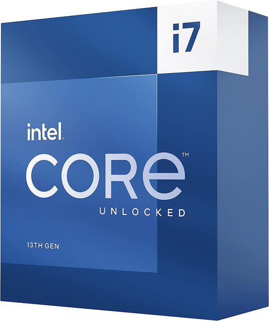 Intel Core i7-13700K Gaming Desktop Processor 16 cores (8 P-cores + 8 E-cores) with Integrated Graphics - Unlocked Elite
