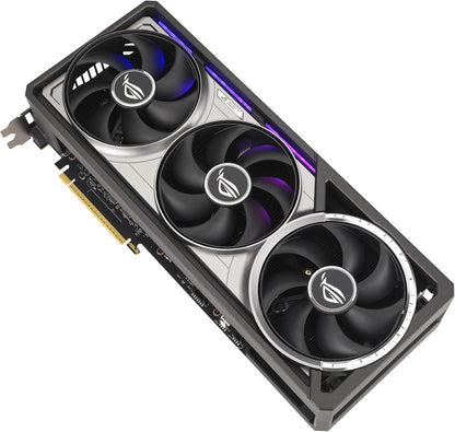ASUS ROG Astral GeForce RTX™ 5080 OC Edition Gaming Graphics Card (PCIe® 5.0, 16GB GDDR7, HDMI®/DP 2.1, 3.8-Slot, 4-Fan Design, Axial-tech Fans, Patented Vapor Chamber, Phase-Change GPU Thermal pad) Elite