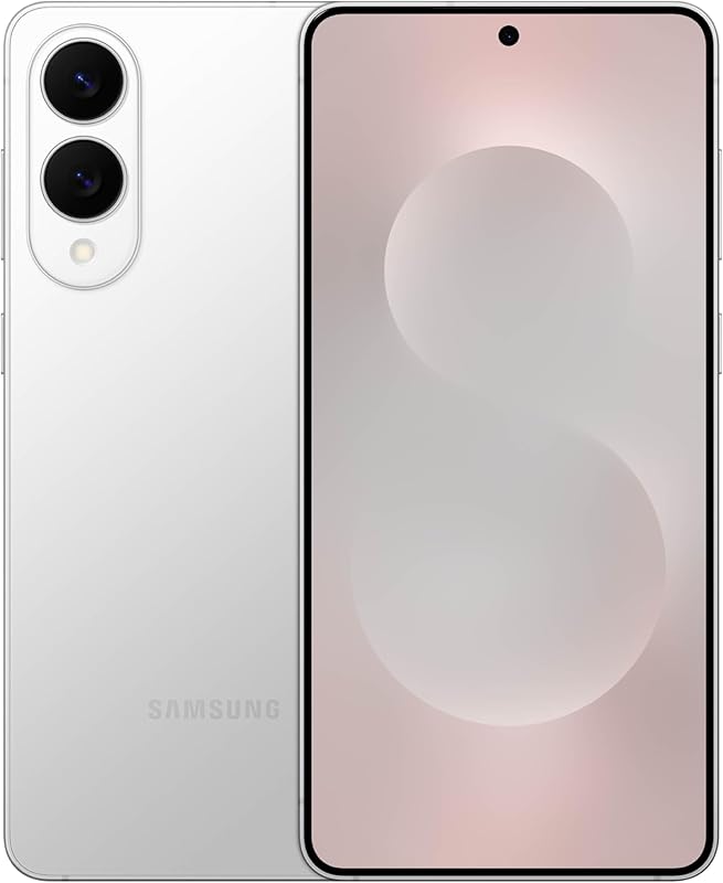 SAMSUNG Galaxy S25 Edge 256GB AISmartphone NightVid FastProc ProDisplay AllDayBat 2025 TitanSilver Elite