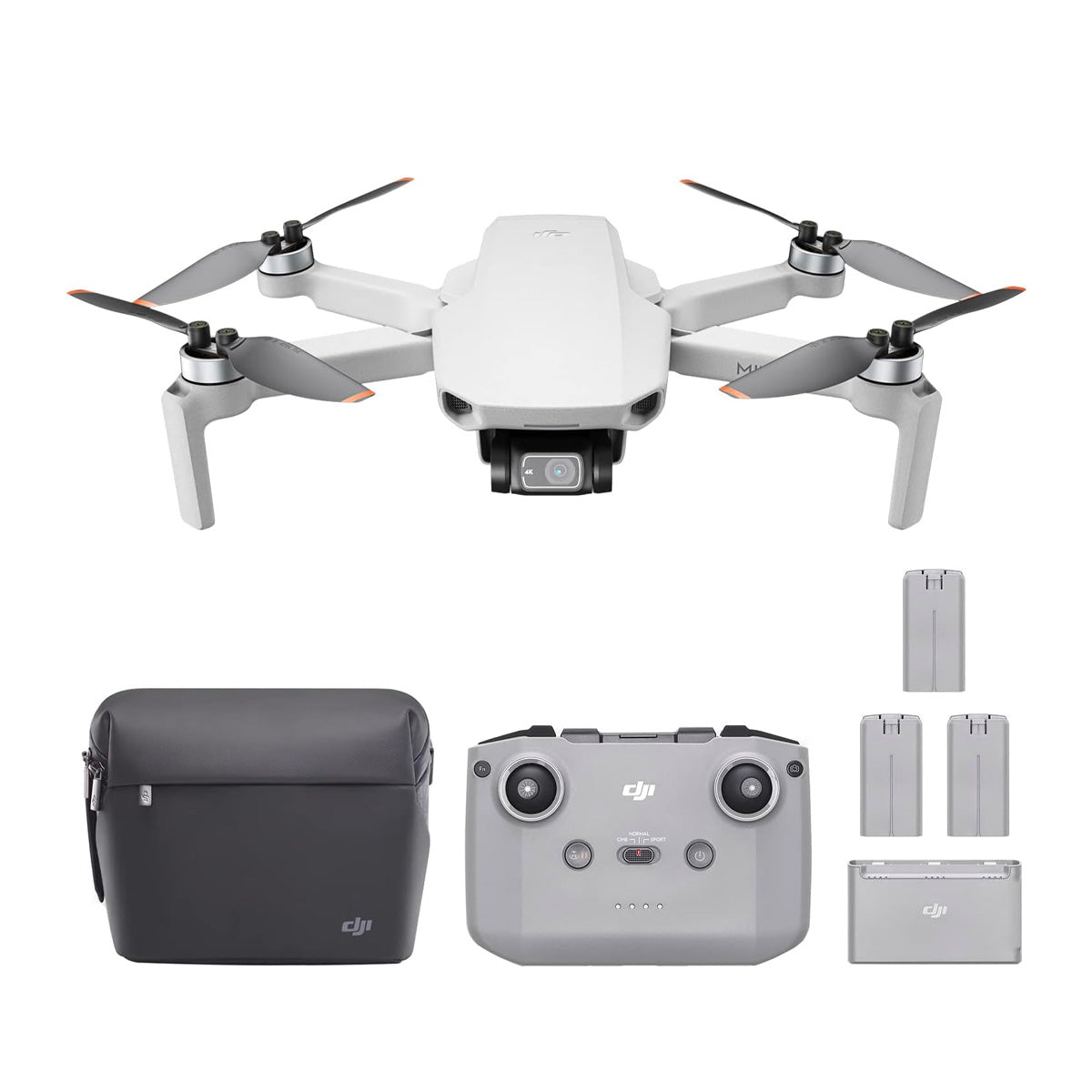 For DJI Mini 2 Drone with 4K Zoom Camera 21-30min Long Range 6-axis Gyro Expert Level Remote Control Plastic Material Elite