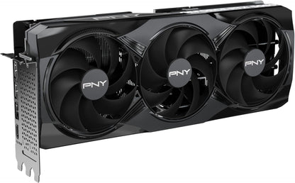 PNY NVIDIA GeForce RTX™ 5080 OC Triple Fan, Graphics Card (16GB GDDR7, 256-bit, Boost Speed: 2730 MHz, PCIe® 5.0, HDMI®/DP 2.1, 2.99-Slot, NVIDIA Blackwell Architecture, DLSS 4) Elite
