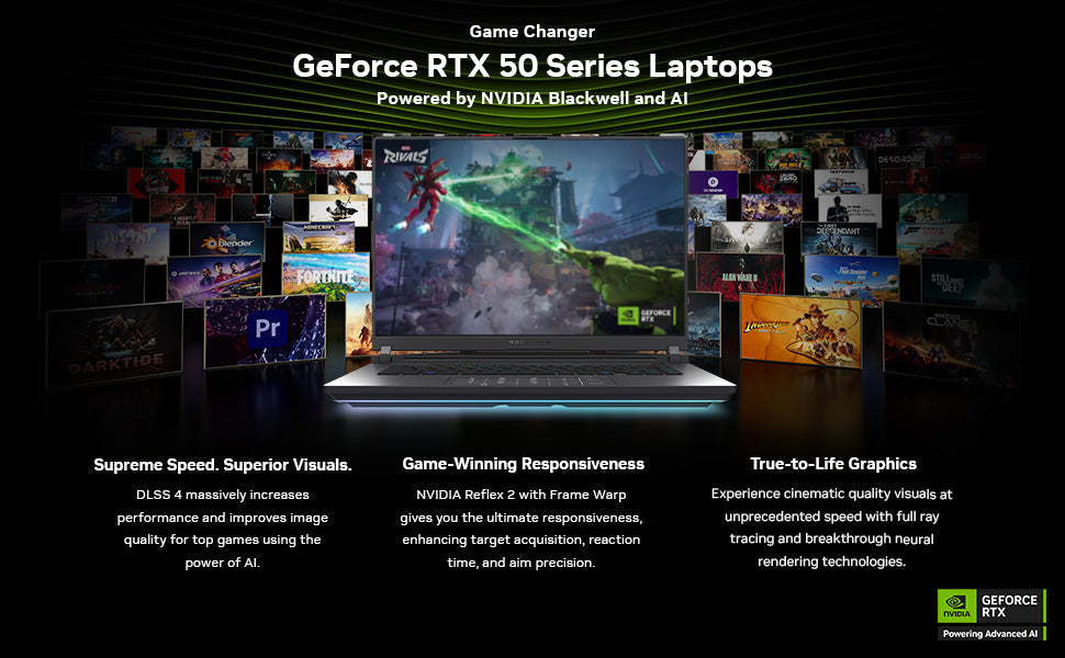 ASUS ROG Strix G16 (2025) Gaming Laptop, 16” ROG Nebula Display 16:10 2.5K 240Hz/3ms, NVIDIA® GeForce RTX™ 5070 Ti GPU, Intel® Core™ Ultra 9 275HX Processor, 32GB DDR5, 1TB SSD, Wi-Fi 7, Win11 Home Elite