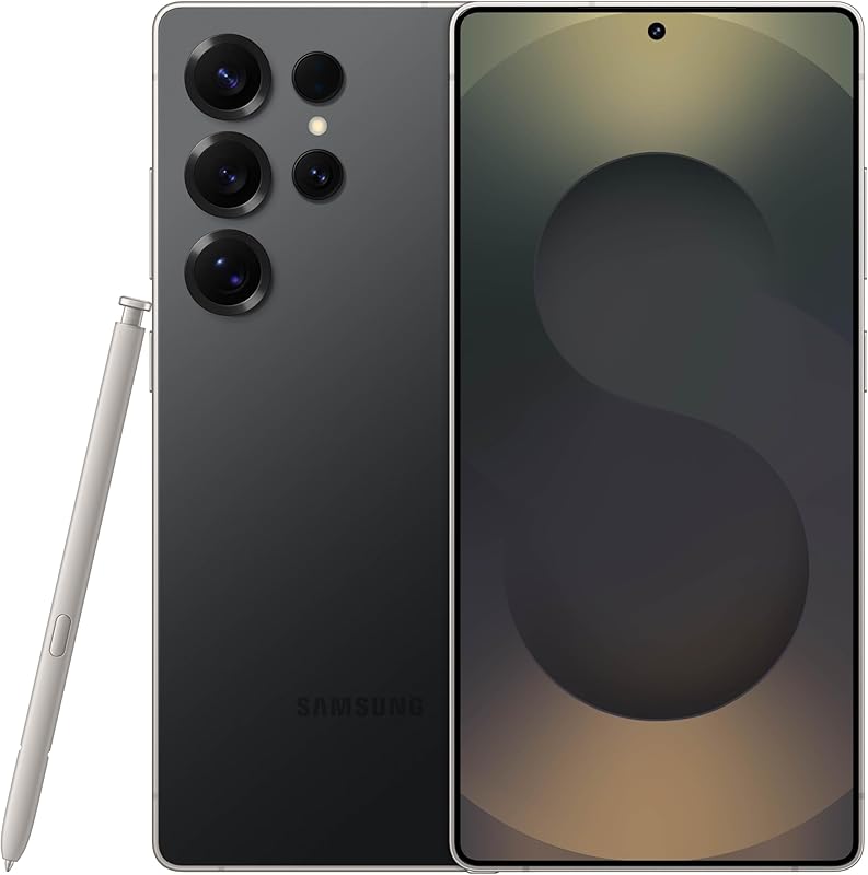 SAMSUNG Galaxy S25 Edge 256GB AISmartphone NightVid FastProc ProDisplay AllDayBat 2025 TitanSilver Elite