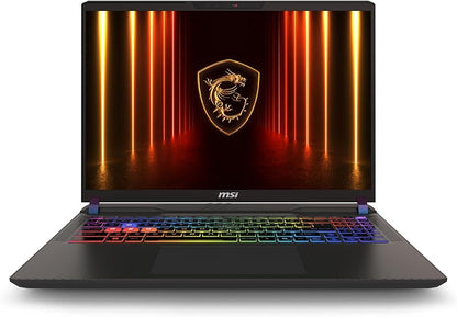 MSI Vector 16 HX AI 16” 144Hz FHD+ Gaming Laptop: Intel Core Ultra 7-255HX, NVIDIA Geforce RTX 5070Ti, 16GB DDR5, 512GB NVMe SSD, Thunderbolt 5, Wi-Fi 6E, Win 11 Home: Cosmo Gray A2XWHG-212US Elite