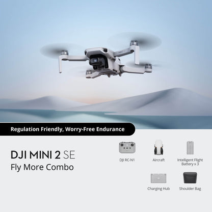 New DJI Mini 2 SE Beginner Drone with Camera 15-20 Minutes Image Transmission Brushless Motor 24 Months Warranty Elite